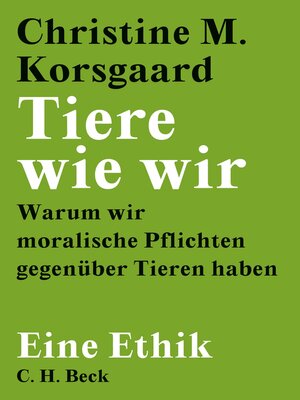cover image of Tiere wie wir